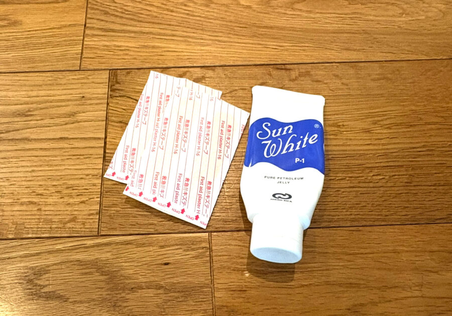 100km_ウォーク_ケア用品