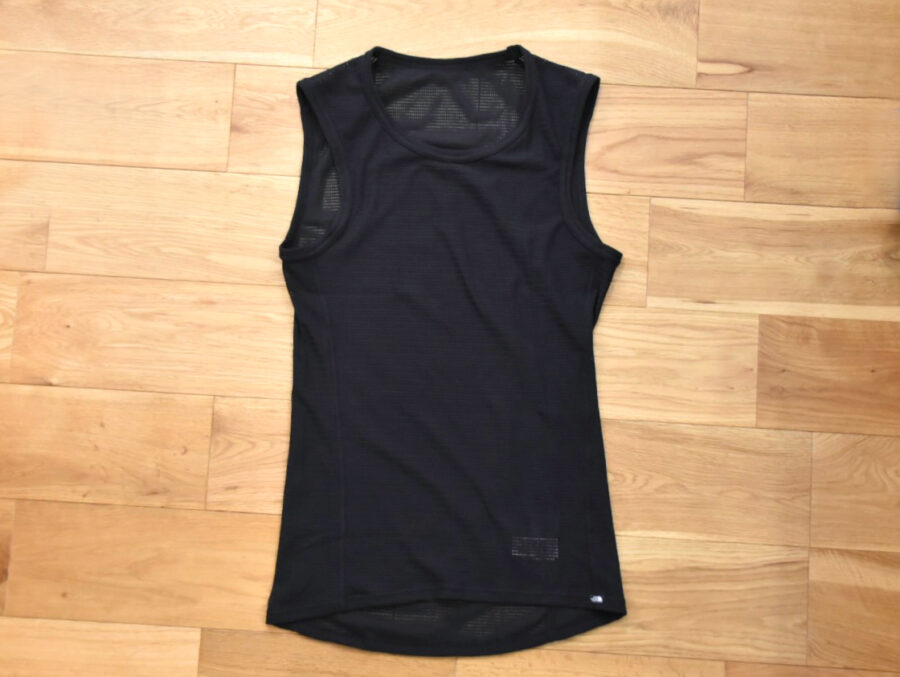 ノースフェイス_100ドライWRタンク_レビュー_正面