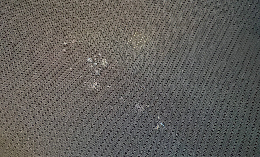 ノースフェイス_100ドライWRタンク_レビュー_水滴