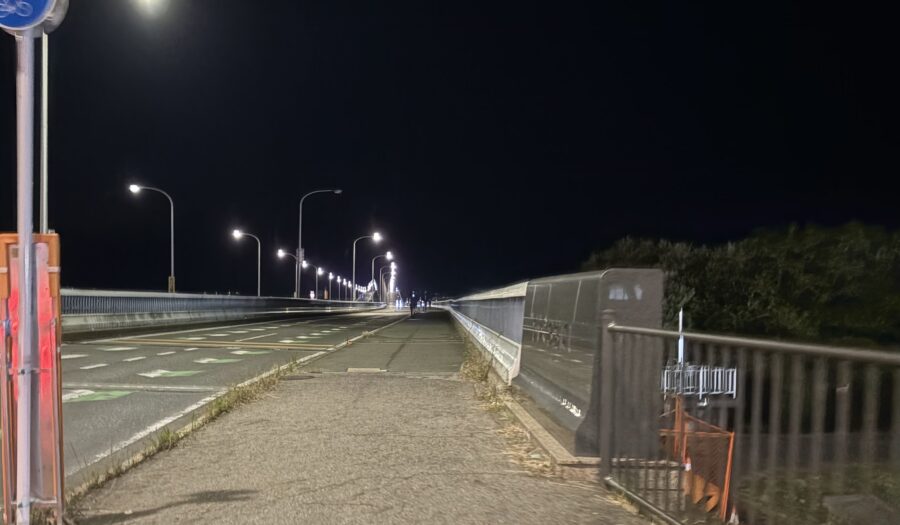 BIWA100ウルトラウォーク_琵琶湖大橋