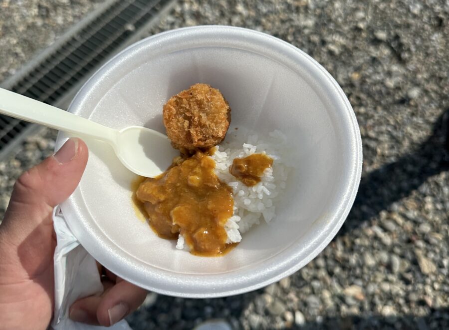 BIWA100ウルトラウォーク_カレー