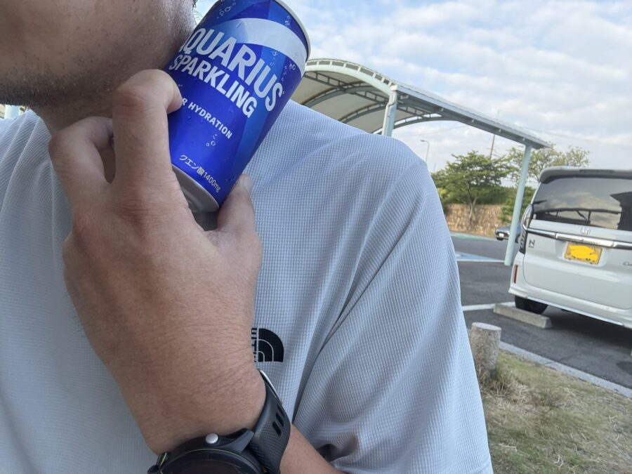 ハーフマラソン_100分切り_夏ラン