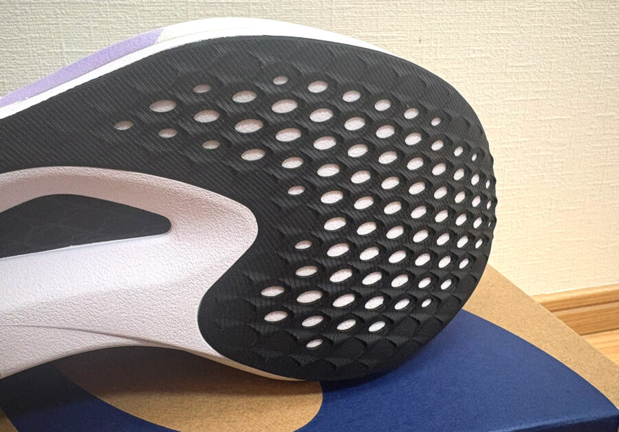 マジックスピード5_レビュー_アウトソール先端