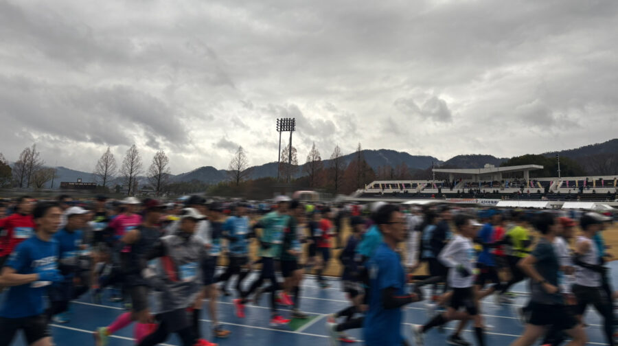 京都亀岡ハーフマラソン_スタート