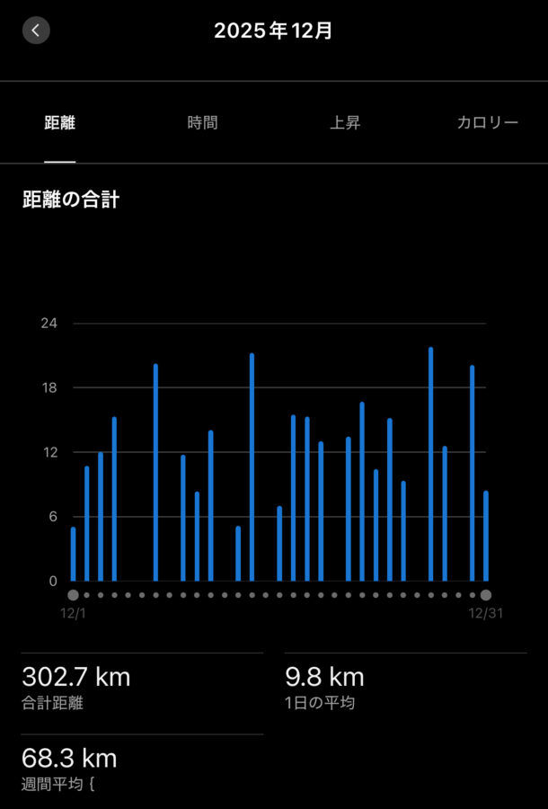 2025年12月_走行距離