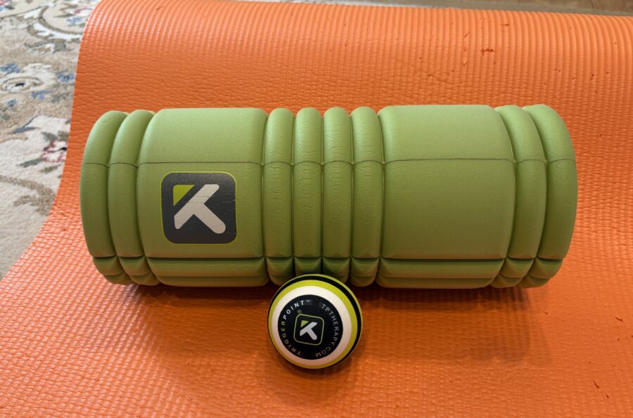 トリガーポイント_マッサージボールとフォームローラー